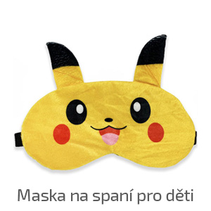 Maska na spaní Pikachu